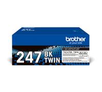 Brother TN-247BKTWIN cartucho de tóner 2 pieza(s) Original Negro