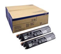 Brother TN-329BK Pack 2x toner negro (original)