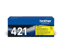 Brother tn-421y cartucho de tóner 1 pieza(s) original amarillo