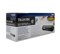 Brother TN241BK Cartucho de tóner negro para las impresoras HL3140CW, HL3150CDW, HL3170CDW, DCP9015CDW, DCP9020CDW, MFC9330CDW, MFC9140CDN y MFC9340CDW