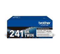 Brother TN241BK Twin-Pack Black Toner Cartridges - 2500 Pages/Cartridge