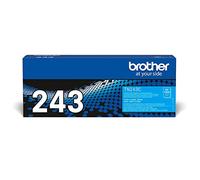 Brother TN243C - Cartucho de tóner cian original, para las impresoras HLL3210CW, HLL3230CW, HLL3270CW, DCPL3510CW, DCPL3550CW, MFCL3710CW, MFCL3750CW, MFCL3770CDW