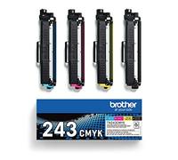 Brother TN243CMYK - Cartucho de tóner Negro, Cian, Magenta, Amarillo, Multi-pack