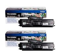 Brother TN329BK pack de 2 toner