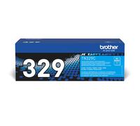 Brother TN329C Cyan Toner Cartridge - Extra High Capacity, 6,000 Pages (1-Pack)