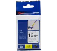 Cinta Flexible Blanco/Negro 12mm TZEFX231 (8 mts) - BROTHER
