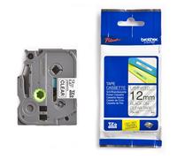 Brother TZe-131 cinta 12mm texto negro sobre transparente (8M)