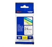 Brother TZe-151 cinta 24mm texto negro sobre transparente (8M)