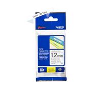 Brother Tze-231 Casete de Cinta de P-Touch, 12 mm, color negro/blanco 20 x Schriftbandkassette