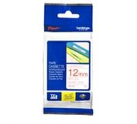 Brother TZe-232 cinta 12mm texto rojo sobre blanco (8M)