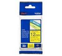 Brother tze-631 cinta para impresora de etiquetas negro sobre amarillo