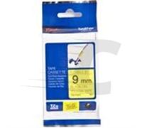 Brother Cinta flexible TZEFX621 — color negro y amarillo