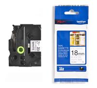 Brother TZe-N241 Cinta negro sobre blanco 18 mm (original)