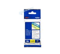 Brother TZe135 térmica directa Tecnología de impresión color blanco/transparente