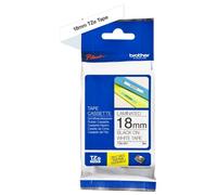Brother TZe241 Cinta Laminada para Rotuladora Electrónica Negro sobre Blanco