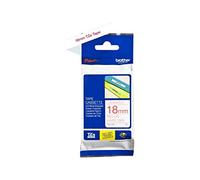 Brother TZe-242 - 18 mm Cinta laminada rojo sobre blanco (8 m)