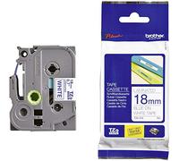 Brother TZE243 - Cinta, color azul y blanco