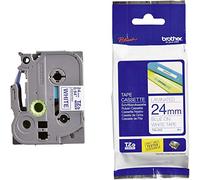 Brother TZE253 - Cinta, color azul y blanco