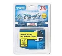 Brother TZE661 - Cinta, color negro y amarillo