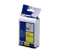 Brother TZEFX651 - Cinta Flexible, Color Negro y Amarillo