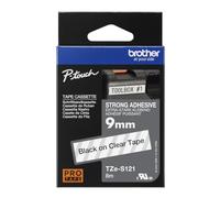 Brother TZES121 - Cinta, color negro y claro