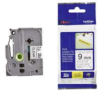 Brother TZES121 - Cinta, color negro y claro