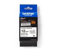 Brother TZES231 - Cinta, 12 mm x 8 m, color blanco y negro