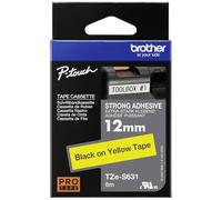 Brother Cinta TZES631 color negro y amarillo