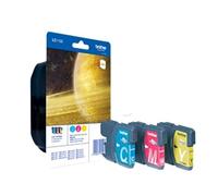 Brother Voordeelverpakking LC-1100C,M,Y Original Cian, Magenta, Amarillo 3 Pieza(s)