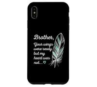 Brother Wings were Ready by My Heart Not Memorial Carcasa para iPhone XS MAX