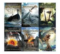 brotherband cronicas colección john flanagan set de 6 libros (los parias, los invasores, los cazadores, esclavos del socorro, montaña escorpión, los fantasmas)