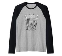 Brothers Grimm Little Sister Vintage Art Camiseta Manga Raglan
