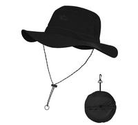 BROTOU Sombrero para el sol para hombre y mujer, protección UV UPF 50+, sombrero boonie con ala ancha, plegable, sombrero de safari, gorro senderismo, protección solar y resistente al agua