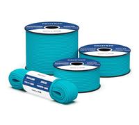 Brotree 550 Paracord 4mm 30m Cuerda Paracaidas 100% Poliéster Tipo III 7 Hebras para Al Aire Libre, Exterior, Supervivencia - Turquesa
