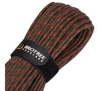 Brotree Paracord 4mm 9 Hebras Cuerda de 100% Nylon (15m, 30m, 50m) Tipo III Cuerda de Paracaídas para Supervivencia, Al Aire Libre, Bricolaje - 280kg Carga de Rotura (Apocalipsis, 30m)