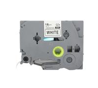 BROVACS 1 paquete de cinta de etiquetas laminada negra sobre blanca compatible con impresora de etiquetas Brother P-Touch TZ 241 TZe 241 de 18 mm OPA4241
