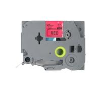 BROVACS 1 paquete de cinta de etiquetas laminada negra sobre roja compatible con impresora de etiquetas Brother P-Touch TZ 451 TZe 451 de 24 mm OPA4451