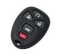 BROVACS - Carcasa de repuesto compatible con Chevrolet BuICK GMC CADILLAC PONTIAC SATURN de 5 botones sin llave para entrada remota