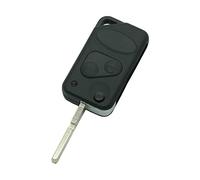 BROVACS Carcasa de repuesto compatible con Land Rover Range Rover P38 Discovery Freelander Defender 2 botones de entrada sin llave Flip Remote Case Fob PG709