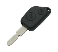 BROVACS - Carcasa de repuesto compatible con Peugeot 306 406 con 2 botones sin llave para entrada remota
