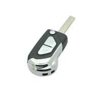 BROVACS Carcasa de repuesto para llave compatible con Citroen DS3 C3 2 botones HU83 Blade entrada sin llave remoto Flip Key Case Fob PG321A