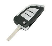 BROVACS Carcasa modificada para llave compatible con Volkswagen Golf 7 MK7 GTI Tiguan Skoda Octavia 3 botones de entrada sin llave HU162 Blade SS8201F