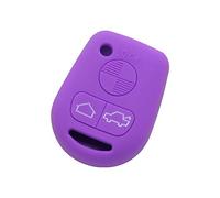 BROVACS Funda protectora de silicona compatible con BMW E31, E32, E34, E38, E39, E46, Z3, 3 botones, mando a distancia, CV9904, color morado