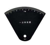 Brow Mapping - Metal Eyebrow Ruler | 2.17 Inches Eyebrow Measuring Tool | Brow Precise Alignment Measuring Mapping Shaper Stencils Tool For Home Beginner