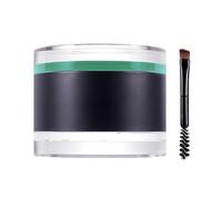 Brow Pomade - Crema para cejas con pincel de 2 caras, cosméticos de larga duración altamente pigmentados para escenarios, viajes, bodas