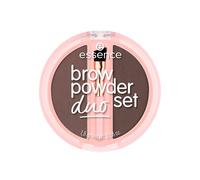 Essence Polvos para Cejas Duo – Definir, Natural – 1.8 g (03 Dark)