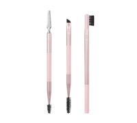 Real Techniques Set de brochas para cejas Brow Styling Rosa 3 piezas