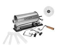 Browin 311003 Embutidora horizontal de salchichas 3 kg, Embutidora manual para salchichas, menudos, Máquina de picar carne, acero inoxidable