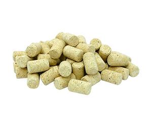 Browin 650210 - Botella de corcho comprimido, natural, forma de rollo, 2,4 x 2,4 x 3,8 cm, 100 unidades