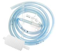 Browin - Tubo de llenado para Vino con Bomba de plástico para Verter líquidos, elástico, Longitud 2 m, diámetro 8 mm, Silicona, Transparente, cm, 6.50 x 17 x 20.50 cm, 1 Unidad